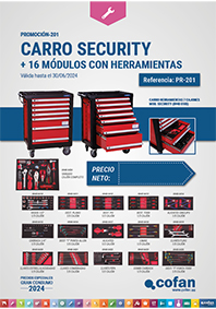 CARRO SECURITY+16 MÓDULOS DE HERRAMIENTAS